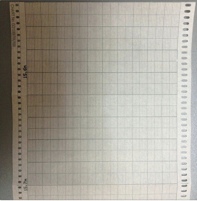 Porcelana Papel gráfico EA50002 para la serie CHINO EA 250 mm x 20 M Z-FOLD proveedor