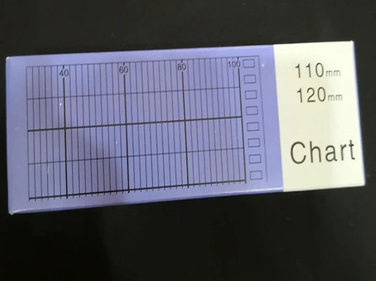 Porcelana Papel gráfico PR100L 9002F para el registro de papel Z-FOLD ABB PR100 de 120 mm*16 m proveedor