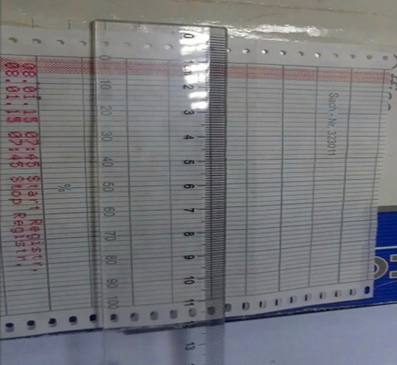 Porcelana Papel gráfico KPC100-1072 para el papel de registro de rollos de 120 mm de ABB CR100 PX100 PX600 P100M P100L proveedor