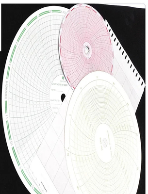 Porcelana Papel gráfico C402 para SON 24 horas 8 pulgadas 203 mm papel circular de registro proveedor