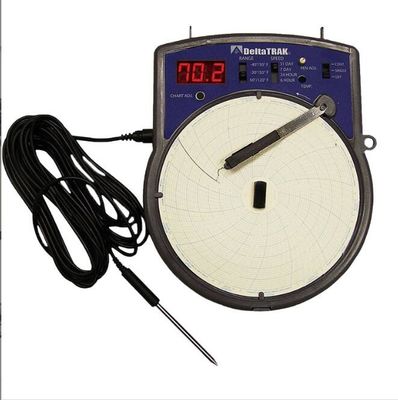 Porcelana DelTATRAK Grabadora de gráficos - Grabadora electrónica de gráficos de temperatura circular modelo 14010 - 14011 - 14012 proveedor