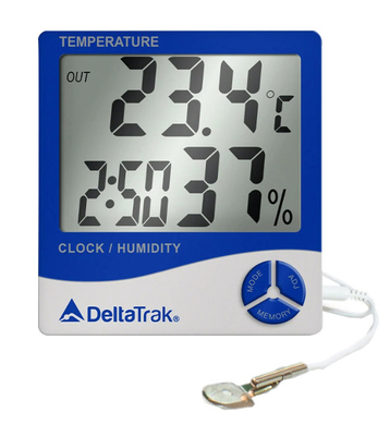 Porcelana El termómetro DELTATRAK - Jumbo Display de montaje en pared Termo - Higrómetro modelo 13309 proveedor
