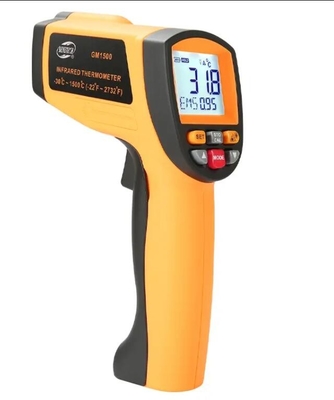 Porcelana Benetech GM1500 Pirómetro digital portátil sin contacto de alta temperatura termómetro industrial de -30C-1500C proveedor