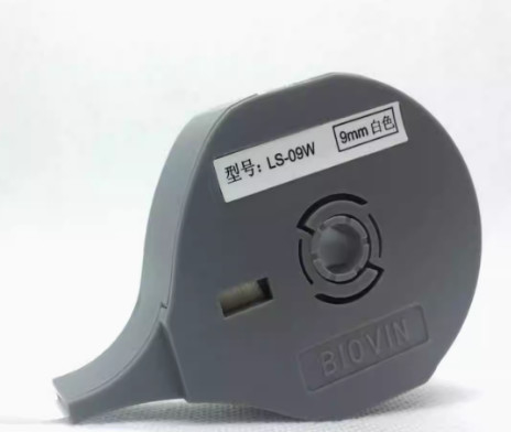 Porcelana Aplicación de una cinta adhesiva de etiqueta de 12 mm para Biovin S600 S650 S680 S690 S700 Máquina de letras electrónicas, impresora de identificación por cable, marcador de alambre proveedor