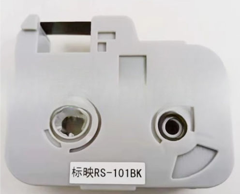 Porcelana Cintas de etiqueta RS-101BK para la máquina de letras electrónicas BIOVIN, impresora de identificación por cable, marcador de alambre S680/pro proveedor