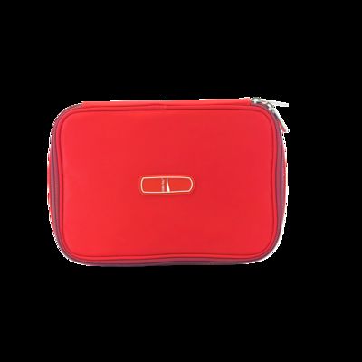 Porcelana CR-073 Carry Pouch Custom Logo Printed Travel Cosmetic Organizer Zipper Fashion for Makeup proveedor