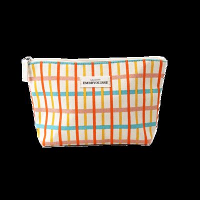 Porcelana CR-075 High Quality Classic Zipper Cosmetics Bag for Makeup Brushes Perfect Tool for Organizing Your Beauty Essentials proveedor