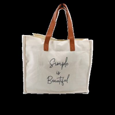 Porcelana CR-148 Wholesale Custom Printed Portable Tote Shopping Bag Lady Fashion Style with Customized Design proveedor