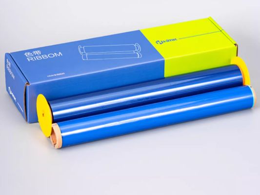 Porcelana Blue Print label tape Sticker SR-305BL 29cm*50m Sign Sticker Wide Format Logo proveedor