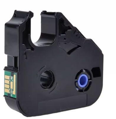 Porcelana HM-LB-12BI LB C-100 C-200 C-210 white printer ribbon cassette Electronic Lettering Machine label printer 100m proveedor