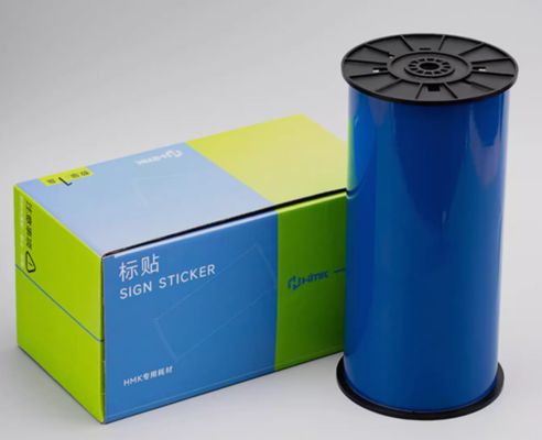 Porcelana Blue Print label tape SR-FK-265B 26.5cm*10m Sign Sticker Wide Format Logo proveedor