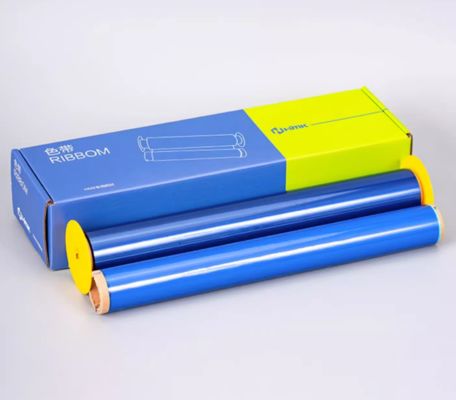 Porcelana Blue Print label tape HMK BRK-280BL 280mm*76m Sign Sticker Wide Format Logo proveedor