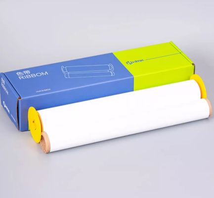 Porcelana White Print label tape HMK BRK-280W 280mm*76m Sign Sticker Wide Format Logo proveedor