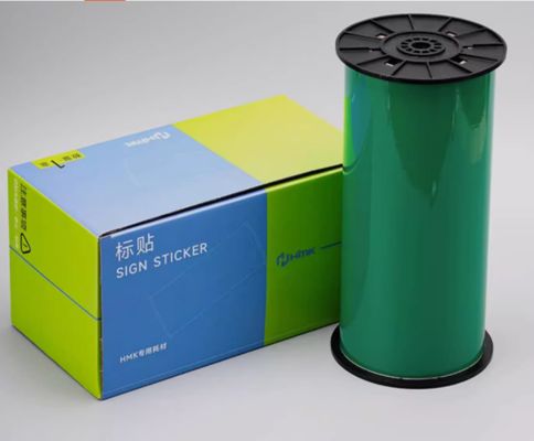 Porcelana Green Print label tape SR-FK-265GR 26.5cm*10m Sign Sticker Wide Format Logo proveedor