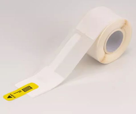 Porcelana White Print label tape GE-16W 26mm*79mm Sign Sticker proveedor