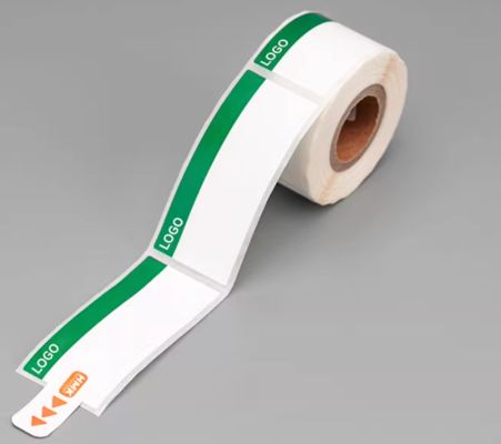 Porcelana Green Print label tape GE50-30B-450(427)/H 50mm*30mm Sign Sticker proveedor