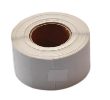 Porcelana Silver Print label tape RA-0005 40*24mm Sign Sticker proveedor