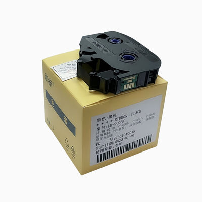 Porcelana LB-985BK Black Label Tape cassette 85m for LB C-980 / 960T / 920T Electronic Lettering Machine proveedor