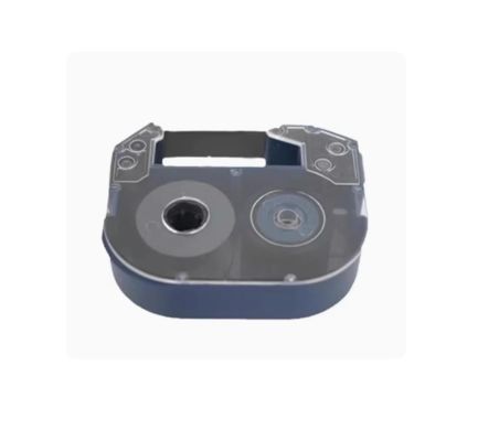 Porcelana LM03B black shrink tube label tape cassette compatible for L MARK Electronic Lettering Machine proveedor