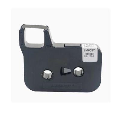 Porcelana LM-609Y Yellow 9mm label tape cassette for L-MARK Electronic Lettering Machine tube printer proveedor