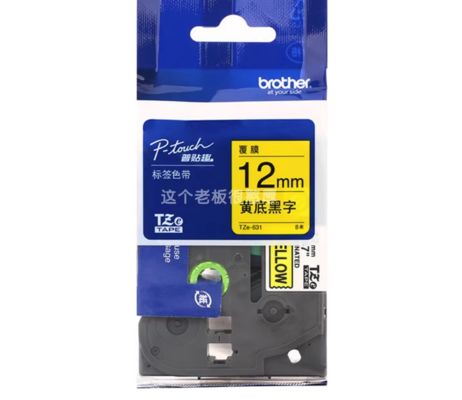 Porcelana 24MM P-Touch Black on Clear label tape cassette TZe-151 for Brother Electronic Lettering Machine tube printer proveedor