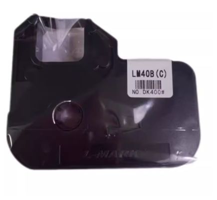 Porcelana LM-360B LM360B black label tape cassette for L-mark LK Electronic Lettering Machine proveedor