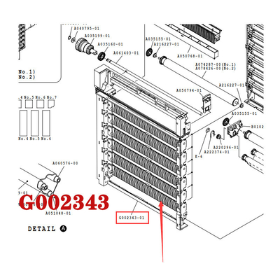 Porcelana Estante G002344 G002343 del recambio de Noritsu QSS 29/32/37 Minilab proveedor