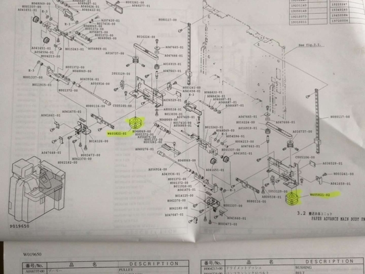 El motor W405821 del recambio de Noritsu QSS Minilab utilizó proveedor