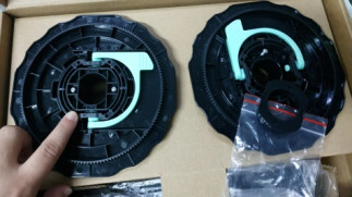 Nuevo rollo del papel de la unidad del eje del estilo para la máquina seca del chorro de tinta de FUJI DE100 Minilab proveedor
