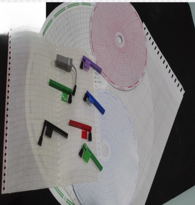 Papel de gráfico circular Para el registrador de KOKUSAI CHART 1 día 8 días 32 días proveedor