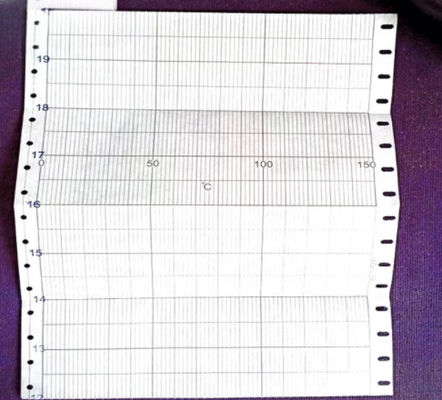 Papel de cartografía EM001 para CHINO AL,EL,EM Serie Z-FOLD CHART 100 mm (114 mm) Papel de cartografía EM104N, EM01002, EM13001 proveedor