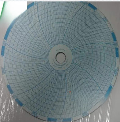 Papel gráfico C6282-168 para Sanyo Freezer 152 mm papel circular de registro proveedor