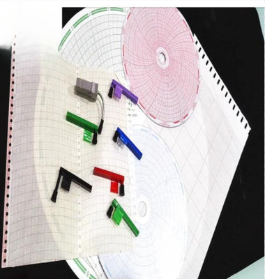 Papel gráfico C6282-168 para Sanyo Freezer 152 mm papel circular de registro proveedor