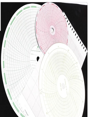 Papel gráfico 21G017Y30 para FISCHER &amp; PORTER, papel circular de registro de 24 horas proveedor