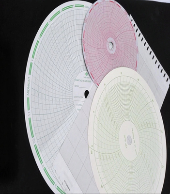 Papel gráfico 500P1225-5 para el fuloscopio ABB ERC Serie 12&quot; de papel circular de registro proveedor