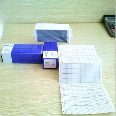 Papel de gráfico 81407115-001 para YAMATAKE SRF101, SRF102, SRF103 100 mm (114 mm) Papel de registro Z-FOLD 81406088-001, 81409977- proveedor