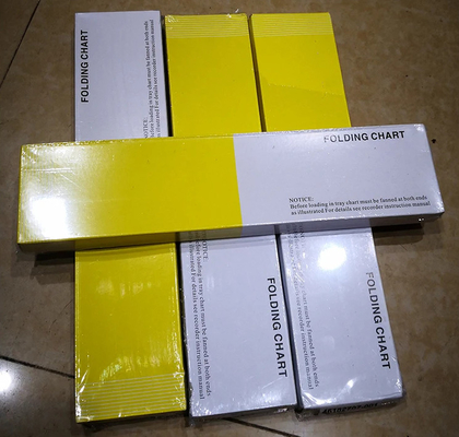Papel gráfico GD248010U075 para el registro de CHESSELL/EUROTHERM 275mm*20M Z-FOLD proveedor