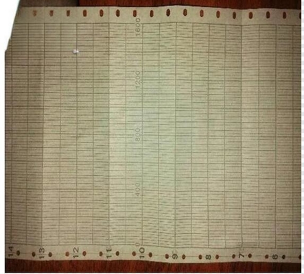 Papel de gráfico EL01002 para la serie CHINO EL de 100 mm (114 mm) de papel de registro Z-FOLD EL05009, EL05047,EL05121 proveedor