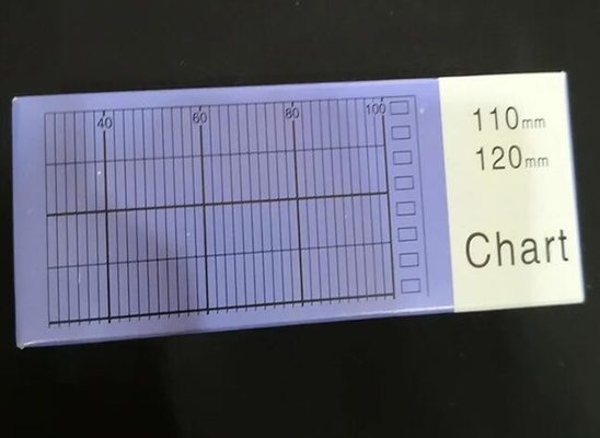 Papel gráfico B956BBM para el grabador de YOKOGAWA UR1000,UR10000,SR1000 SR10000 436103 436104 436106 Z-FOLD CHART PAPER B56BB proveedor