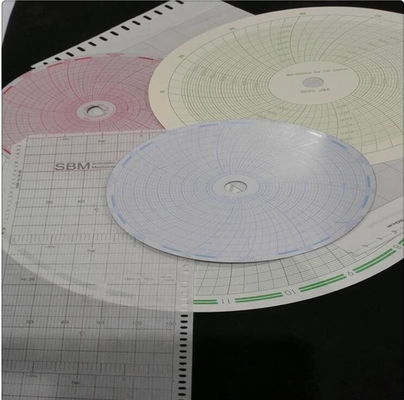 Papel gráfico C7-100-40-4 para COBEX 7 días 4 pulgadas 102 mm papel circular de registro proveedor