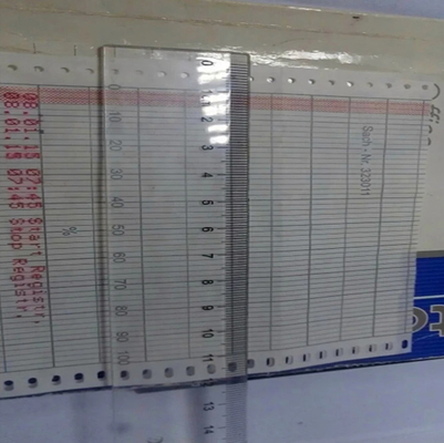 Papel de gráfico KPC100-8050 para el papel de registro en rollos de 120 mm de ABB CR100 PX100 PX600 P100M P100L proveedor