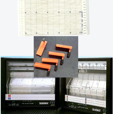 Para el registrador de gráficos SEKONIC SS100P SA100P papel de gráficos 881-K06-2 proveedor