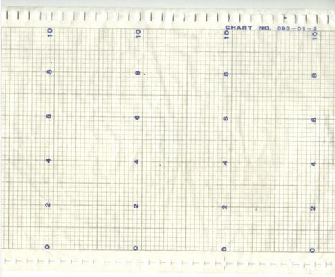 Para el grabador de gráficos SEKONIC, papel de gráficos en rollos SS100F 893-01 proveedor