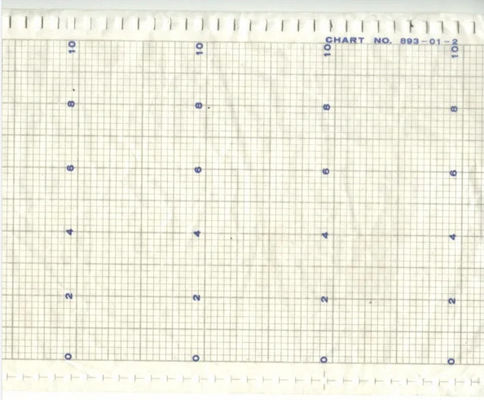 Para el grabador de gráficos SEKONIC, papel de gráficos en rollos SS100F 893-01 proveedor