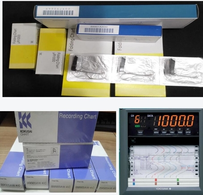 Para el registrador de gráficos de Yokogawa LR12000, LR8100E,UR12000, LR12000E Z-FOLD PAPER B9585AH proveedor