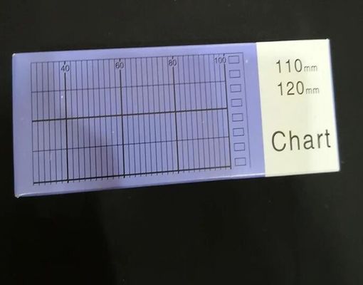 el papel de gráfico GD128970U040 para CHESSELL/EUROTHERM 340,342,344,345,346 120mm*16M Z-FOLD papel de registro proveedor