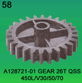 A128721-01 ENGRANAJE TEETH-26 PARA NORITSU qsf450L, V30, V50, minilab V100 proveedor