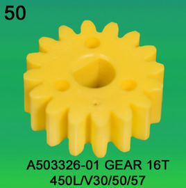 A503326-01 ENGRANAJE TEETH-16 PARA NORITSU qsf450L, V30, V50, minilab V100 proveedor