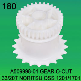 A509998-01 ENGRANAJE TEETH-33/20 O-CUT PARA el minilab de NORITSU qss1201,1701 proveedor