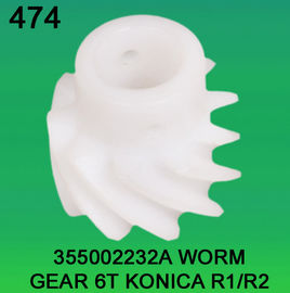 355002232A / ENGRANAJE de GUSANO 3550 02232A TEETH-6 PARA KONICA R1, minilab R2 proveedor